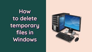 faltu file pc computer delete kaise hota hai | temporary file delete windows 10