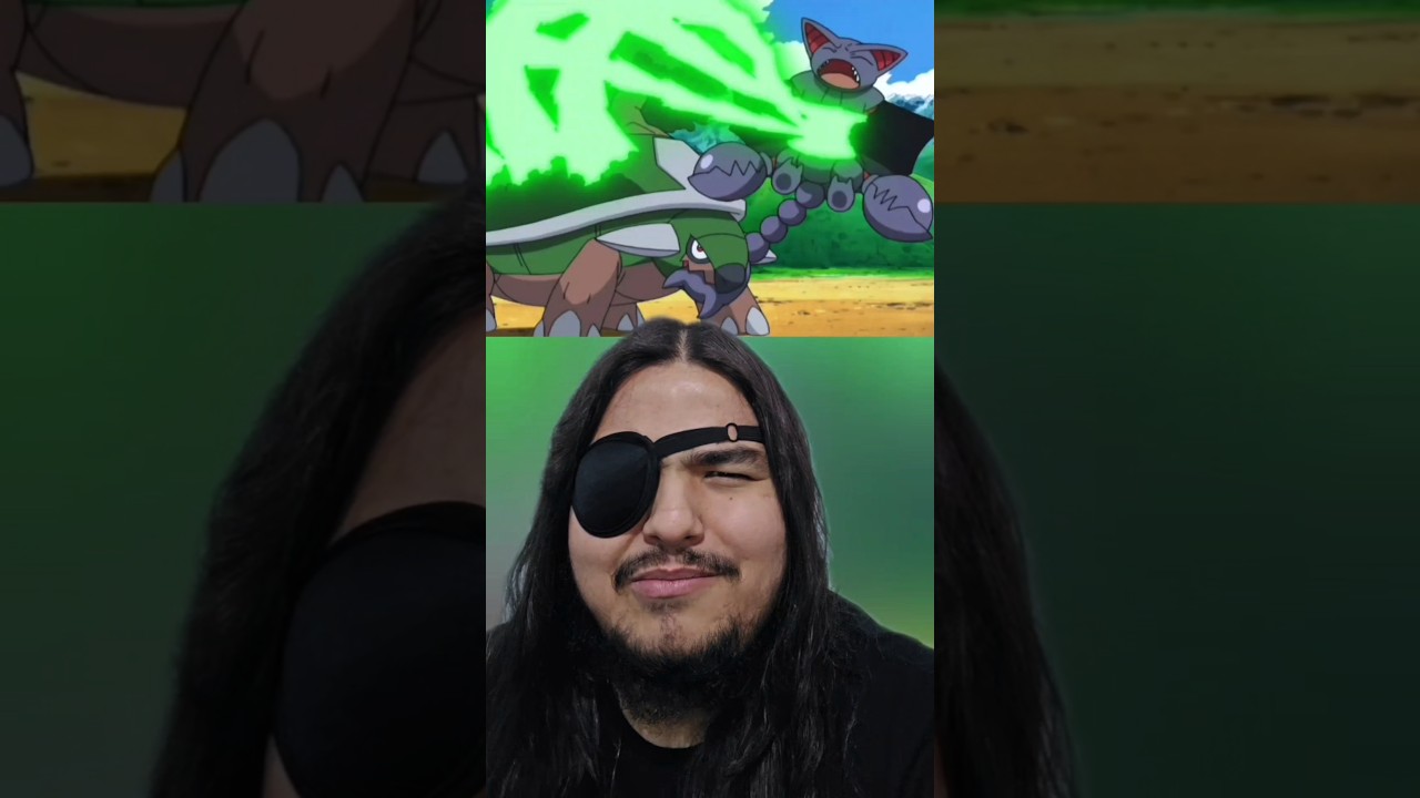 Esse Pokémon do Ash no anime precisava de ajuda do roteiro para acertar o golpe? Gliscor com fogo...