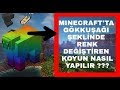 MİNECRAFT POCKET EDİTİON'DA RENK DEĞİŞTİREN KOYUN NASIL YAPILIR ?