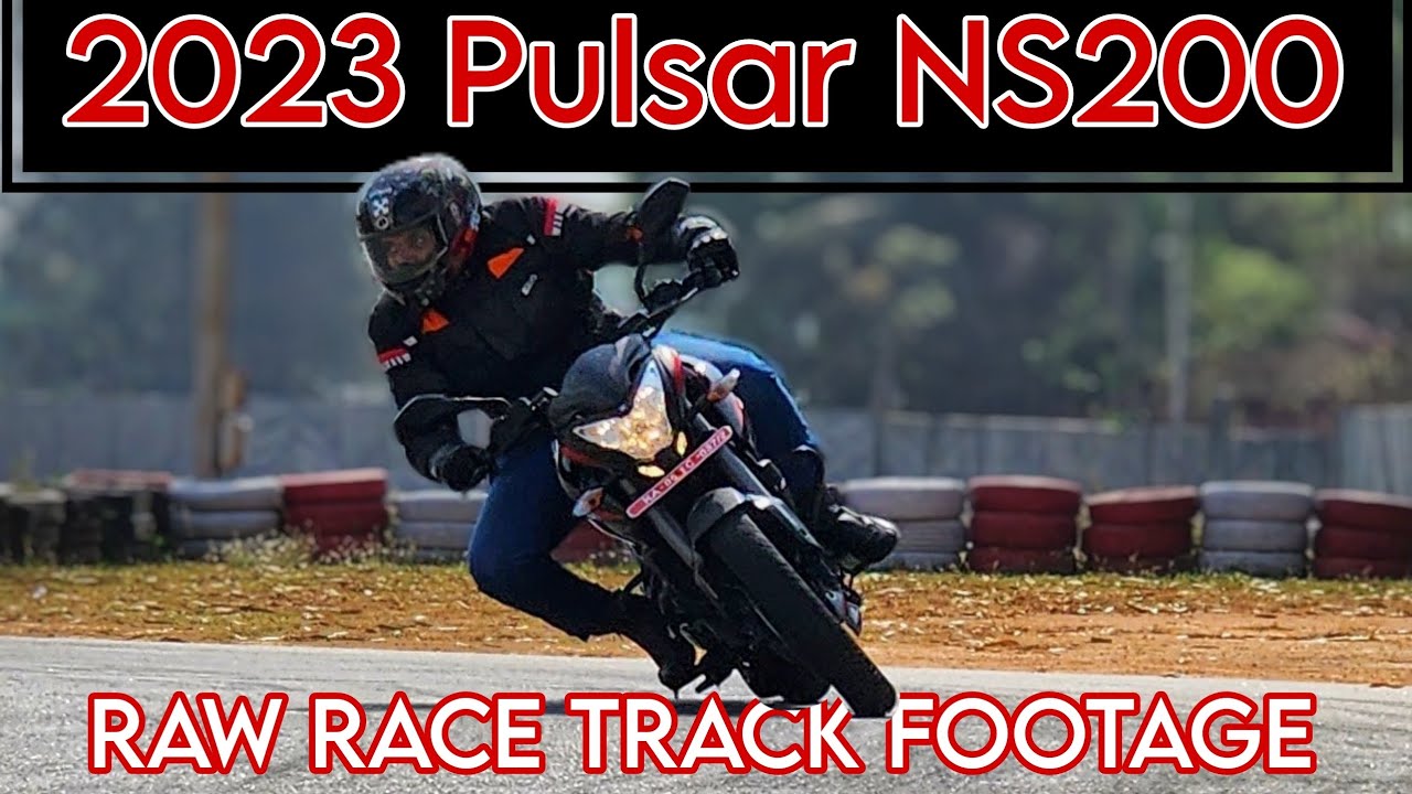 2023-pulsar-ns200-raw-exhaust-sound-race-track-footage-meco