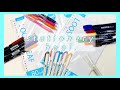 stationery haul + swatches!✨