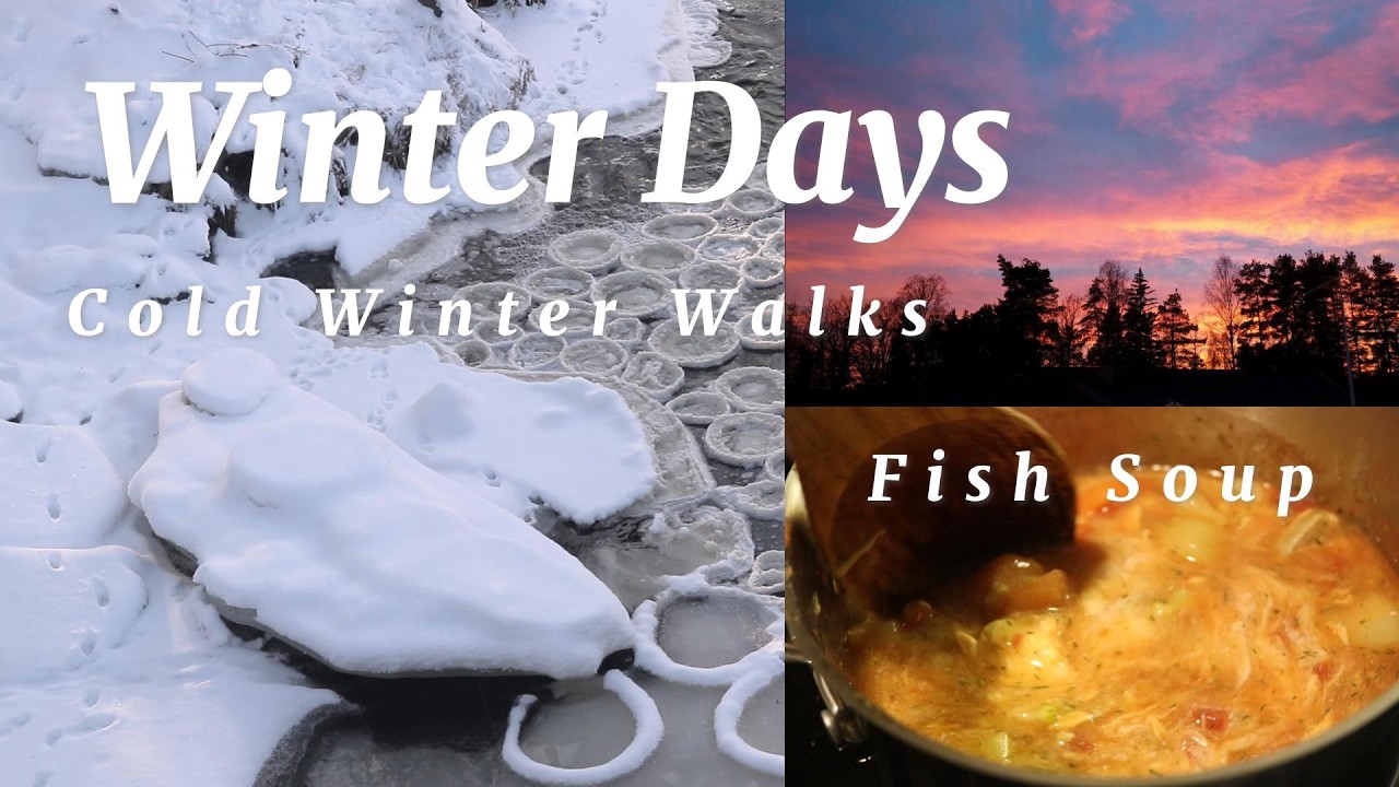 Winter Days in Sweden | Fish Soup #sweden #winter #fishsoup
