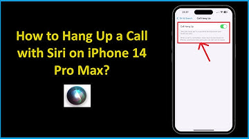 How to Hang Up a Call with Siri on iPhone 14 Pro Max?