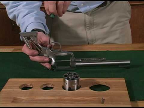 Ruger Single Action Revolver Disassembly - YouTube