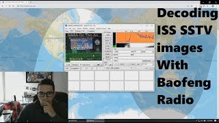 Receiving ISS SSTV images with Baofeng Radio