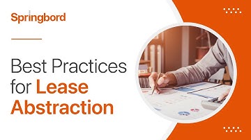 6 Essential Tips to Master Lease Abstraction and Maximize Accuracy | Springbord