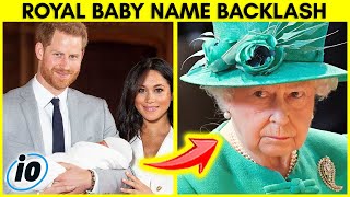 Prince Harry And Meghan Markle Face Backlash Over Baby Name