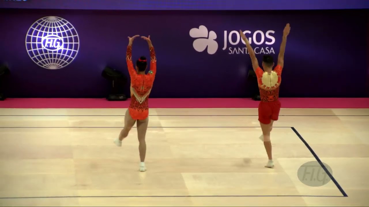 Brazil (BRA) - 2022 Aerobic Worlds, Guimaraes (POR) - Mixed Pair