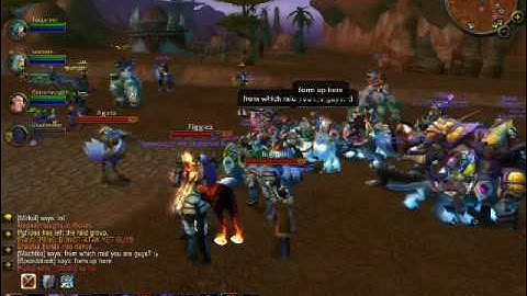 Massive, huge, biggest world of warcraft raid EVER!!