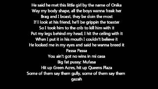 Download lagu French Montana ft Nicki Minaj Freaks (lyrics on screen)
