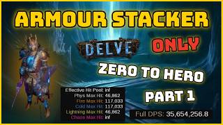 Armour Stacker Ascendant Zero To Hero DELVE ONLY - [Part1][Path of Exile 3.28]