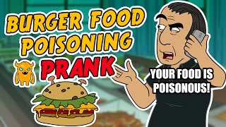 Epic Burger Food Poisoning Prank (Arab Guy) - Ownage Pranks