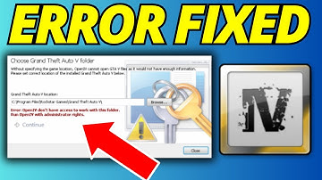 Fix Open IV Not Working in GTA 5 Enhanced (Directory Error)