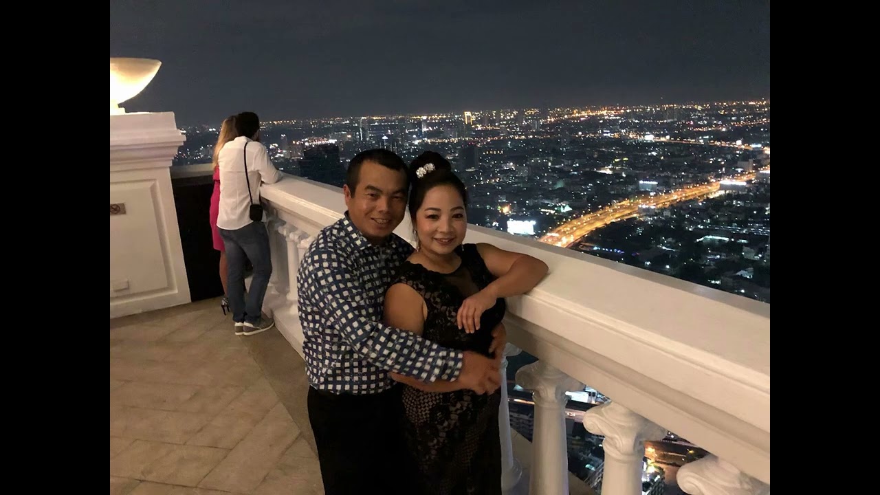 Bangkok Thailand, Lebua sky bar.  Dec 2017