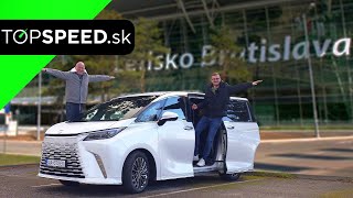 LEXUS LM 350h SUPREME - lepší než lietadlo. Vážne!