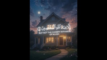 إلا عباد الله المخلصين / ياسر الدوسري - قرآن كريم 💟
