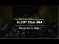 BJCOT Class 264 - December 8, 2023