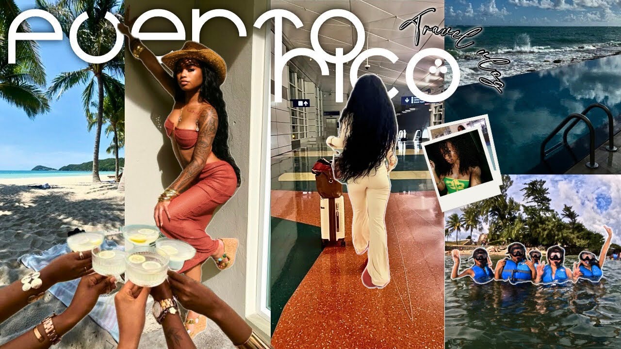 WE TOOK A GIRLS TRIP TO PUERTO RICO! PT.1 | VLOGMAS DAY 5