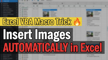 VBA image insert automatically