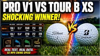 Bridgestone Tour B XS vs Titleist Pro V1 — Tiger's Ball Tested