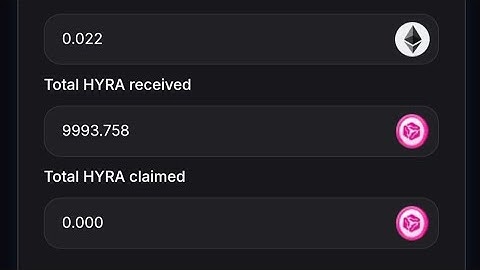 How to earn free HYRA tokens with your phone! @Hyranetwork