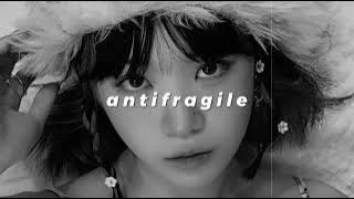 le sserafim - antifragile (slowed   reverb)