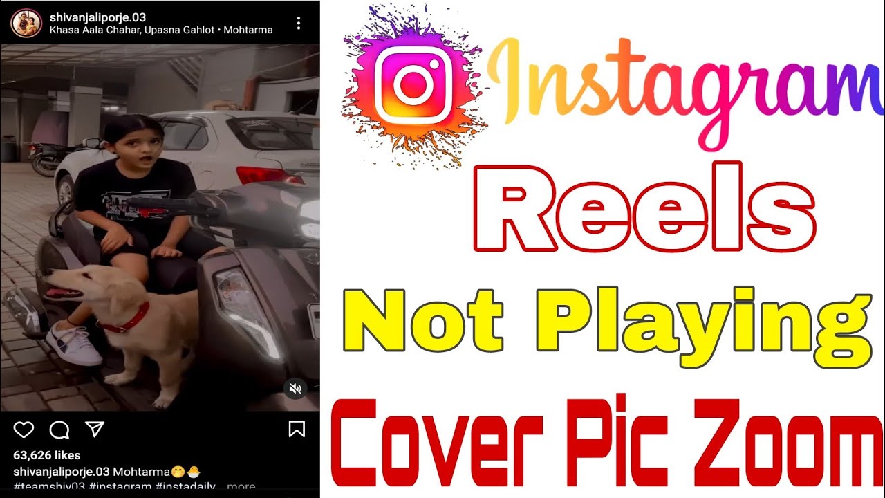 instagram reels not working | Instagram reels bug | Instagram reels not playing problem | Reel Cover