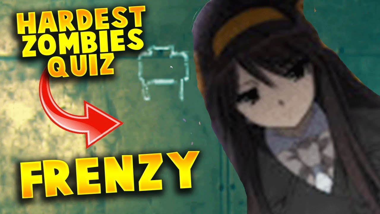 HARDEST COD ZOMBIES QUIZ Ft Frenzy WAW BO2 YouTube