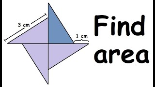 Find area of one triangle | One simple trick to avoid unnecessary calculations | PRMO RMO NMTC