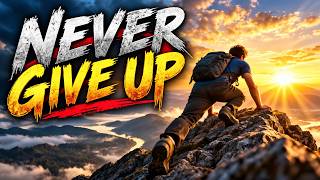 NEVER GIVE UP – Keep Fighting Until You Win