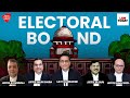 Supreme court hearing on electoral bonds  cji chandrachud led bench  law today live