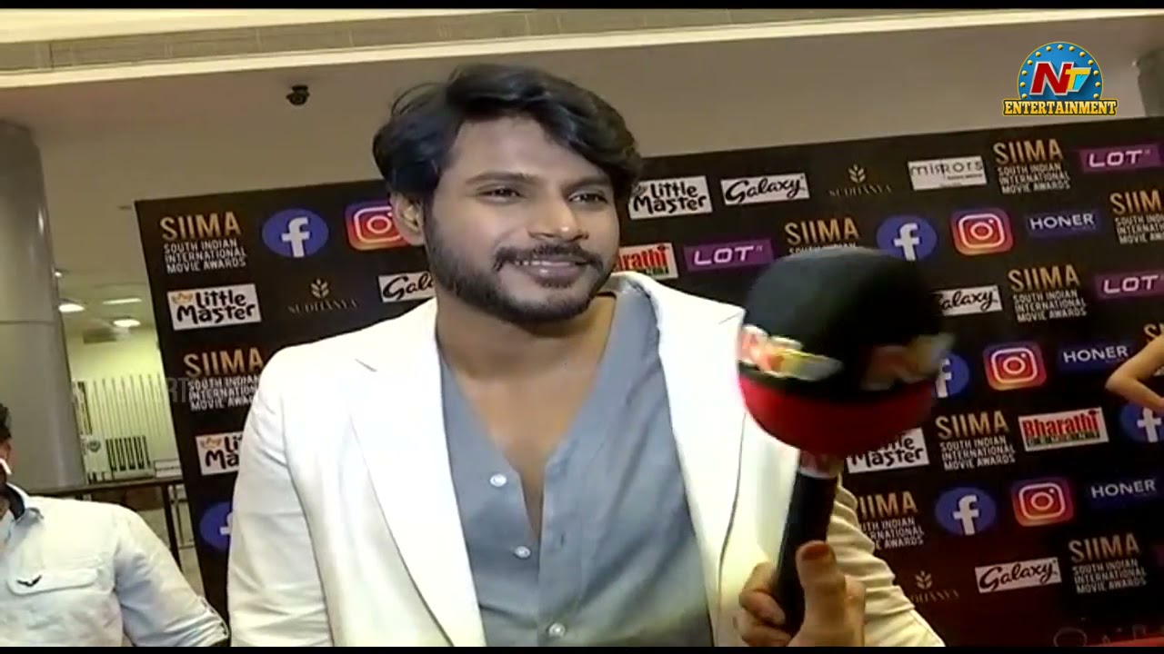 Sundeep Kishan Face To Face At SIIMA 2021 Awards Red Carpet Event | NTV ENT