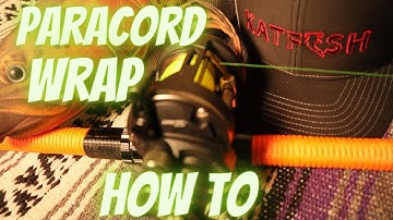 How to Paracord Wrap (fishing pole)