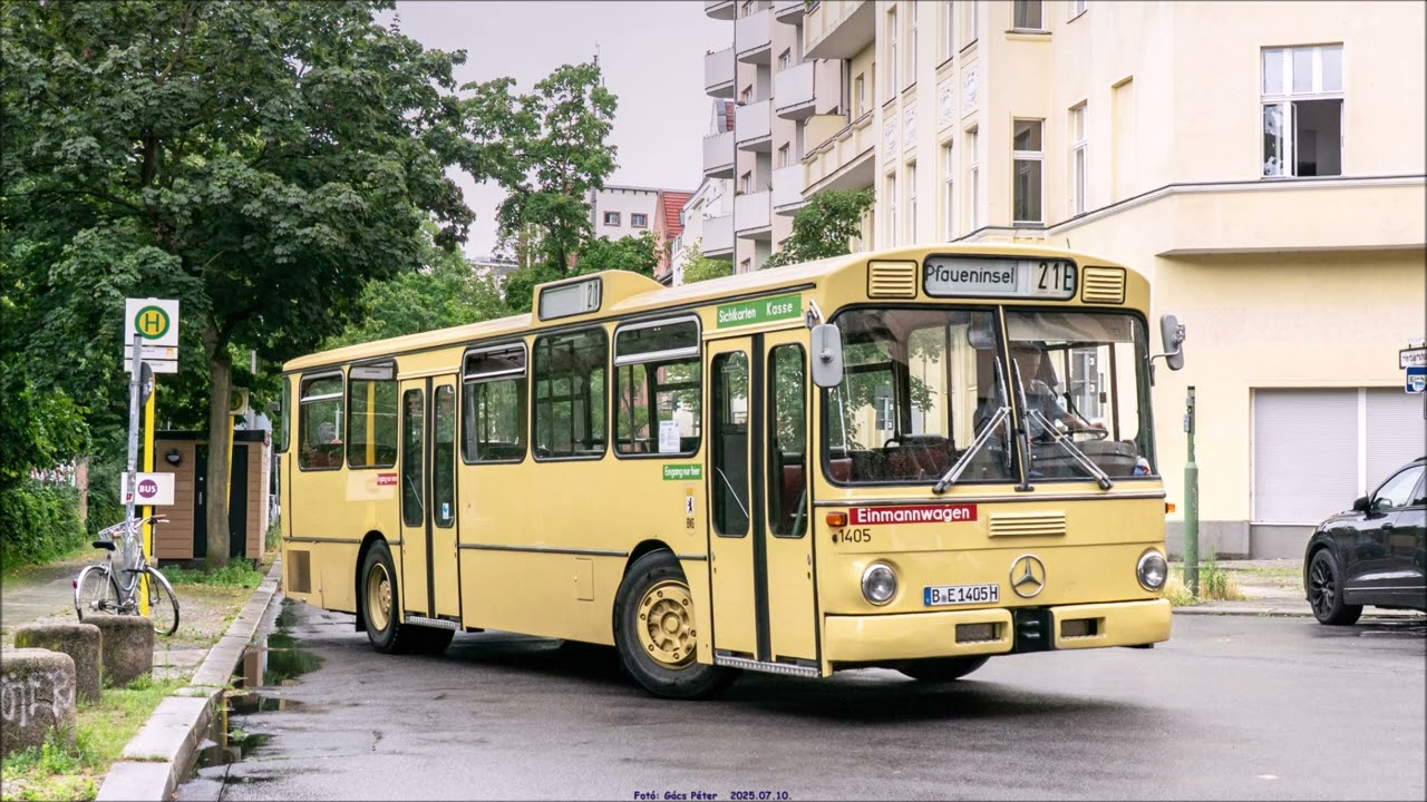 Mercedes-Benz O305 | 1405 | Hangfelvétel (audio)