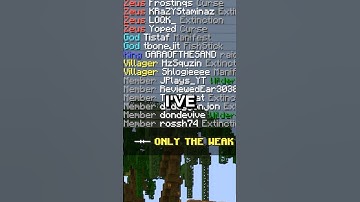 No players online? #mineage #minecraft #factions #factionserver #minecraftserver #factionserver