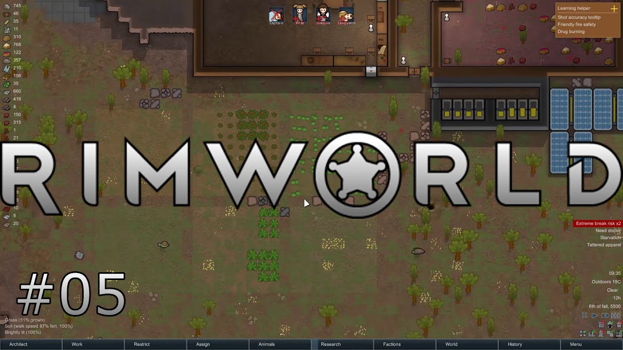 Rimworld (Alpha 15): Part 5: Death In The Family (Guide/Walkthrough)