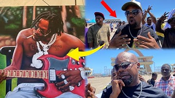 Eei😳SHATTA WALE fans warn OTHER ARTISTS ahead of his birthday🎉 , one fan surprise Wale with artwork.