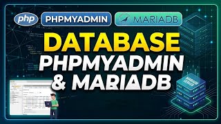 langkah-langkah database phpmyadmin dan mariadb