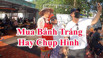 Không Mua Được Bánh Tráng Khách Thay Nhau Chụp Hình Với DiVa Cát Thy