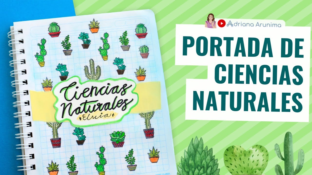 🌵Portada de Ciencias Naturales 🌵Caratula | Tapa 💙Globleland - YouTube