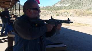 Full Auto suppressed S&W m&p 15 22lr