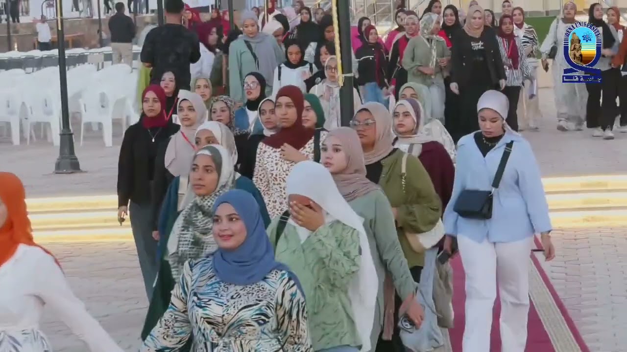 مشاركه جامعة قنا في احتفالية افتتاح المتحف المصري الكبير ودخول السادة العمداء والوفود الطلابية