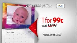 Vistaprint Photo Calendar TV Advert for Ireland (30 sec)(, 2012-11-21T13:34:40.000Z)