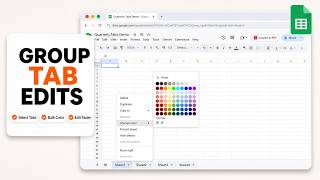Full How to Select and Edit Multiple Tabs in Google Sheets Step by Step News