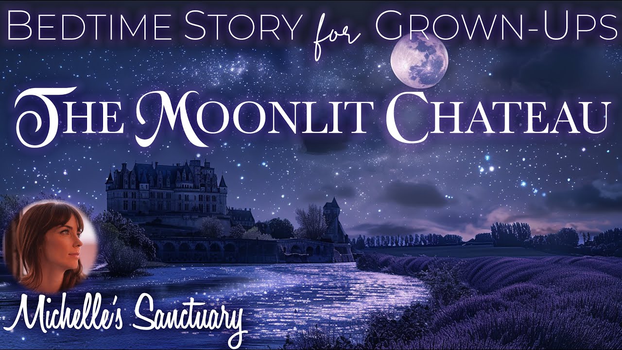 Fall Asleep and Unwind 💤 THE MOONLIT CHATEAU ✨ Cozy Bedtime Story for Grown-Ups (female voice)