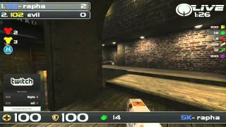 Dreamhack Winter 2012 Quake Live finals (evil vs rapha)