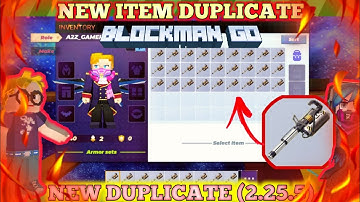 New Duplicate Glitch In Blockman Go [2.25.5] 100% Works Skyblock-blockman Go #blockman
