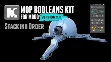 MODO | MOP Booleans Kit v2.0 Stacking Order