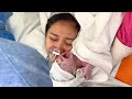 Meeting our daughter  emergency csection birth vlog