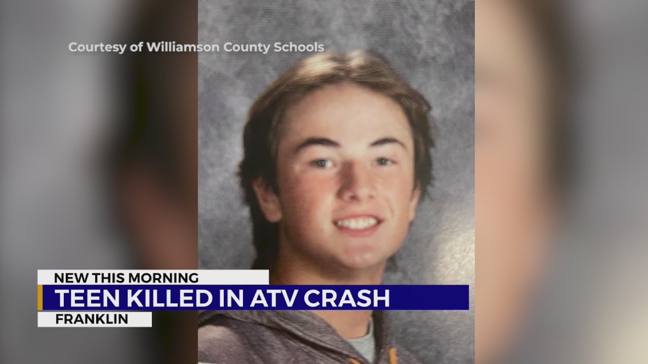 Teen killed in ATV crash in Franklin - YouTube